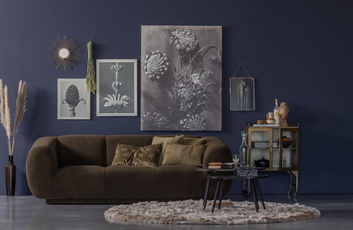 BePureHome Woolly 3-zitsbank - - Groen