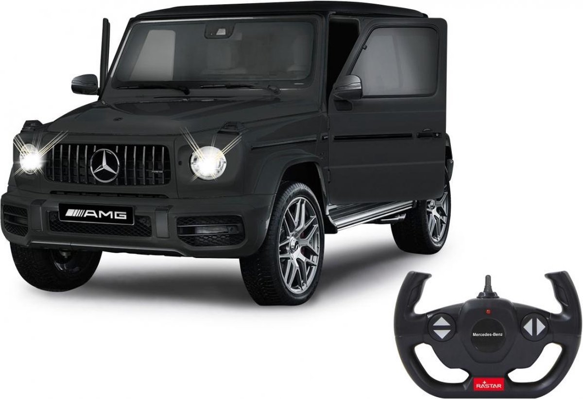 Rastar RC Mercedes AMG G63 jongens 36,5 cm 1:14 - Negro