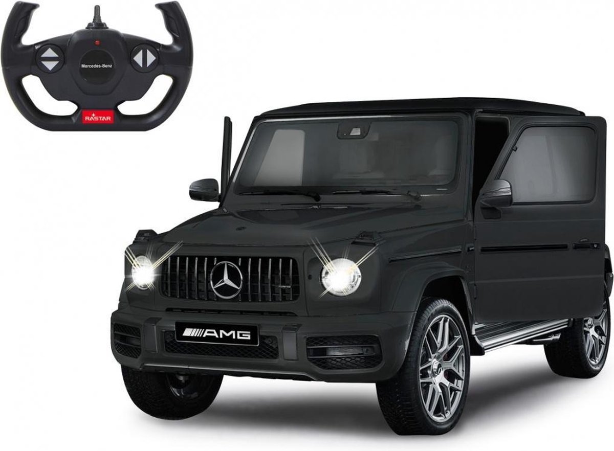 Rastar RC Mercedes AMG G63 jongens 36,5 cm 1:14 - Zwart