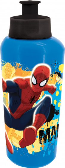 Trudeau drinkfles Spider Man junior 500 ml polypropyleen - Blauw