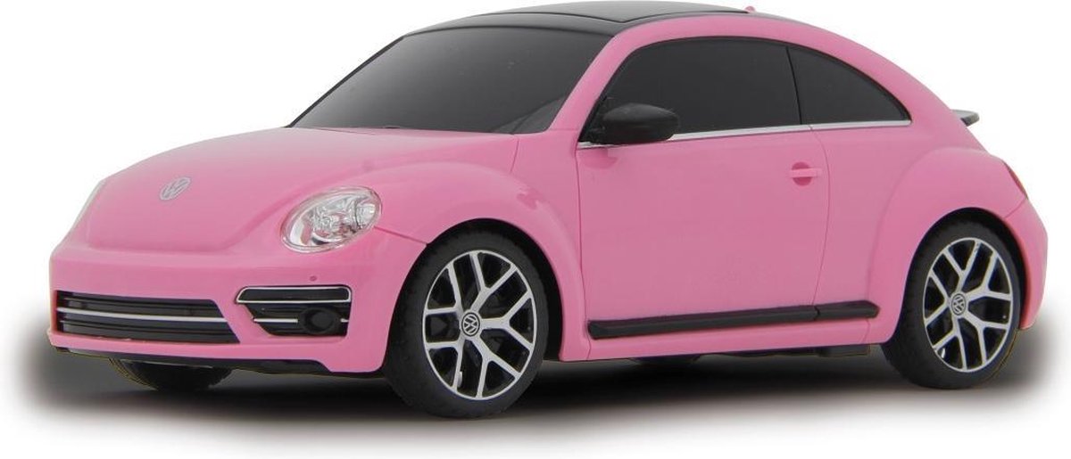 Jamara Rastar RC Volkswagen Beetle 27 MHz 1:24 - Roze