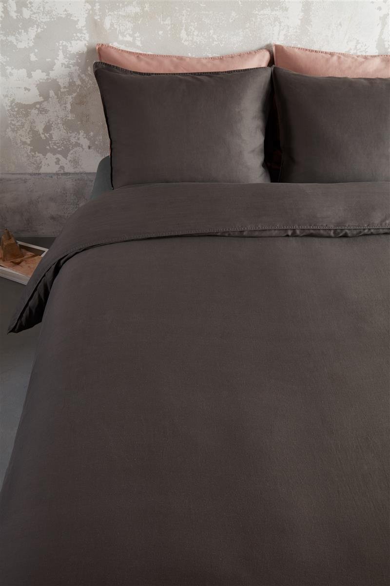 vtwonen Earth Dekbedovertrek 200 x 220 cm - Bruin