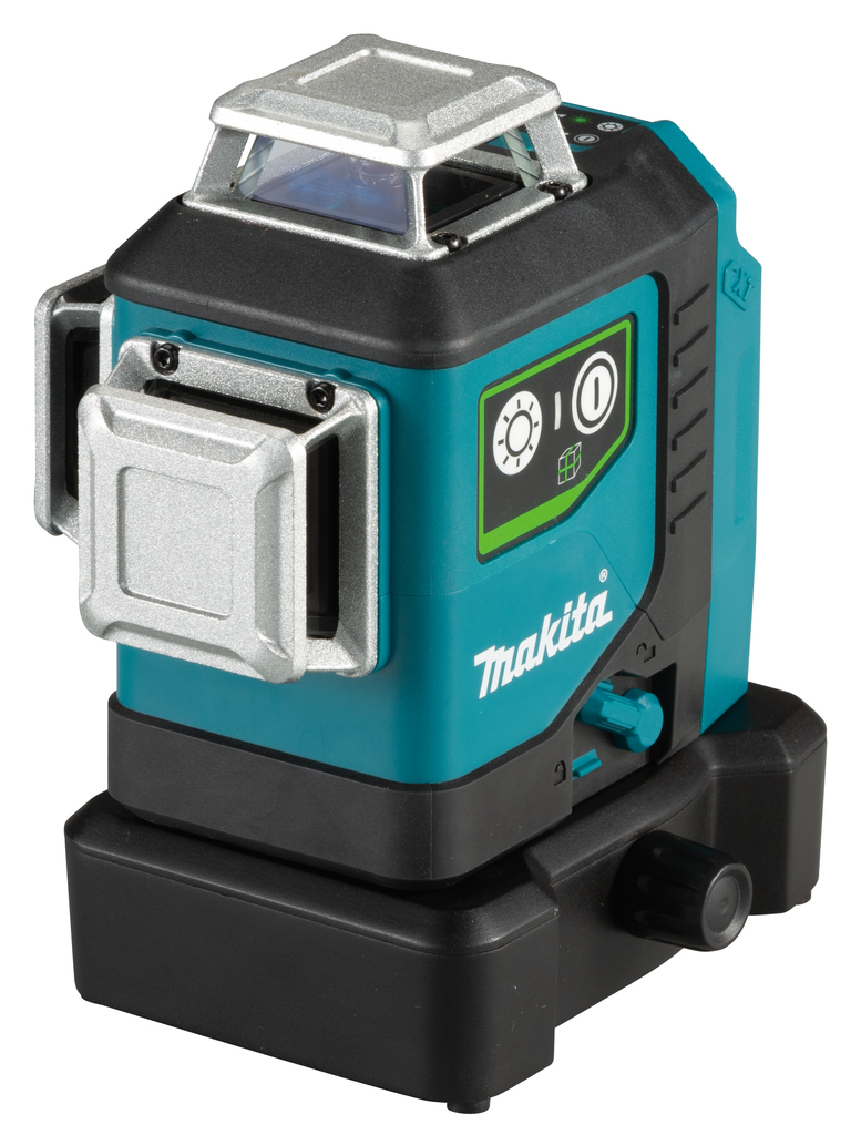 Makita SK700GD | 12 V Max | Kruislijn laser | 3x 360° | Body | Zonder accu&apos;s en lader - Groen