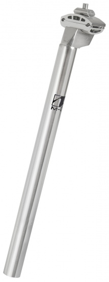 M-wave M Wave Zadelpen vast 27,2 x 350 mm aluminium zilver - Silver