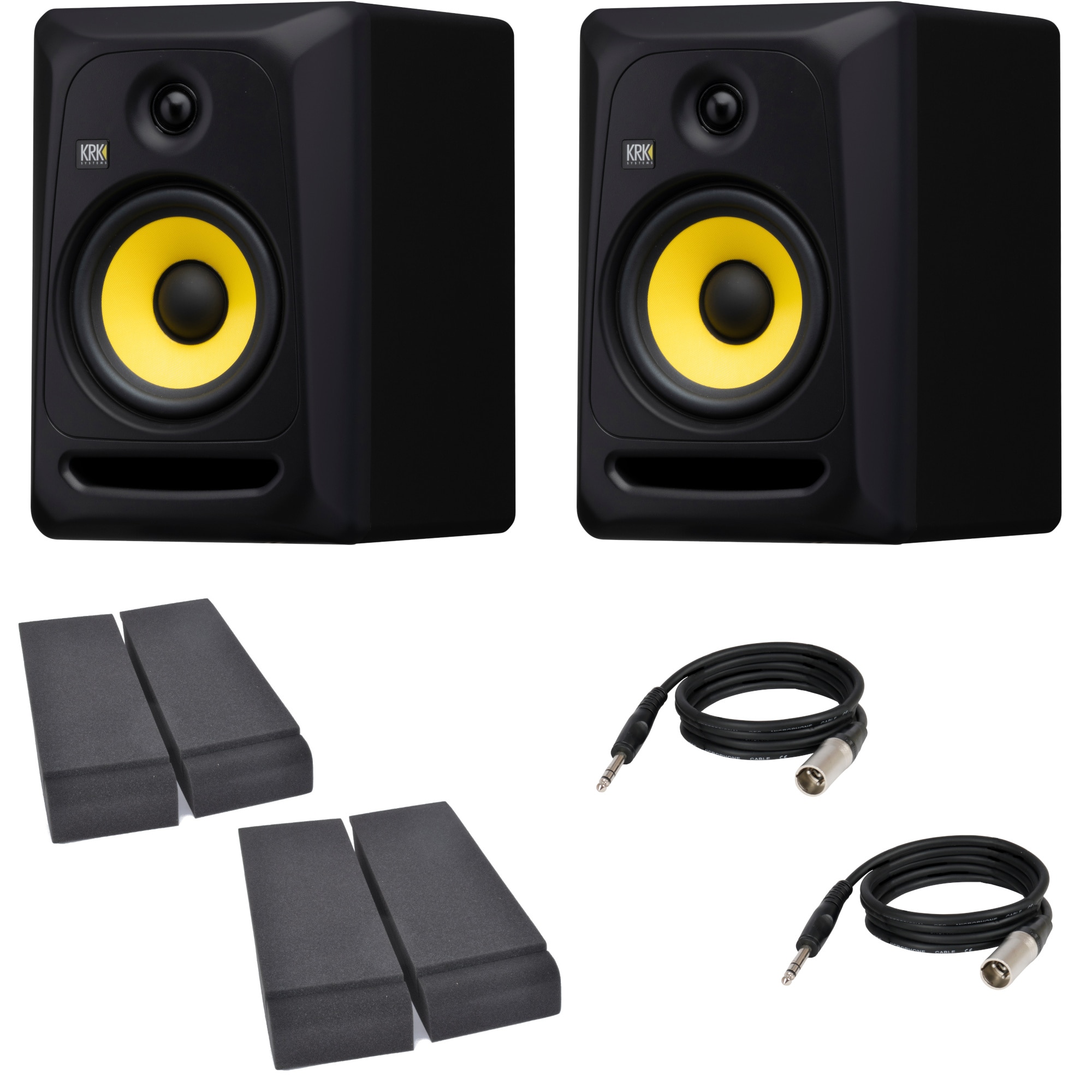 KRK Classic 7 set met monpads en kabels