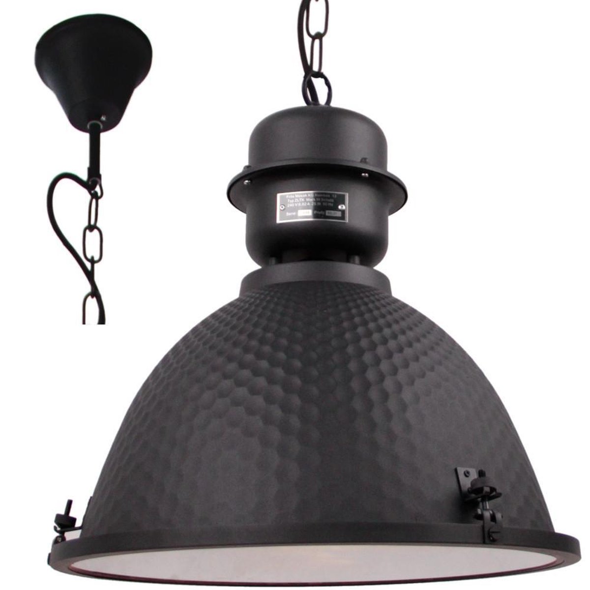 Brilliant Leuchten Kiki Hanglamp - Zwart