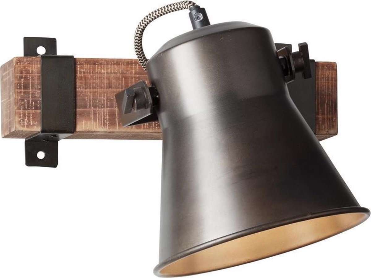 Brilliant Leuchten Plow Wandlamp - Zwart