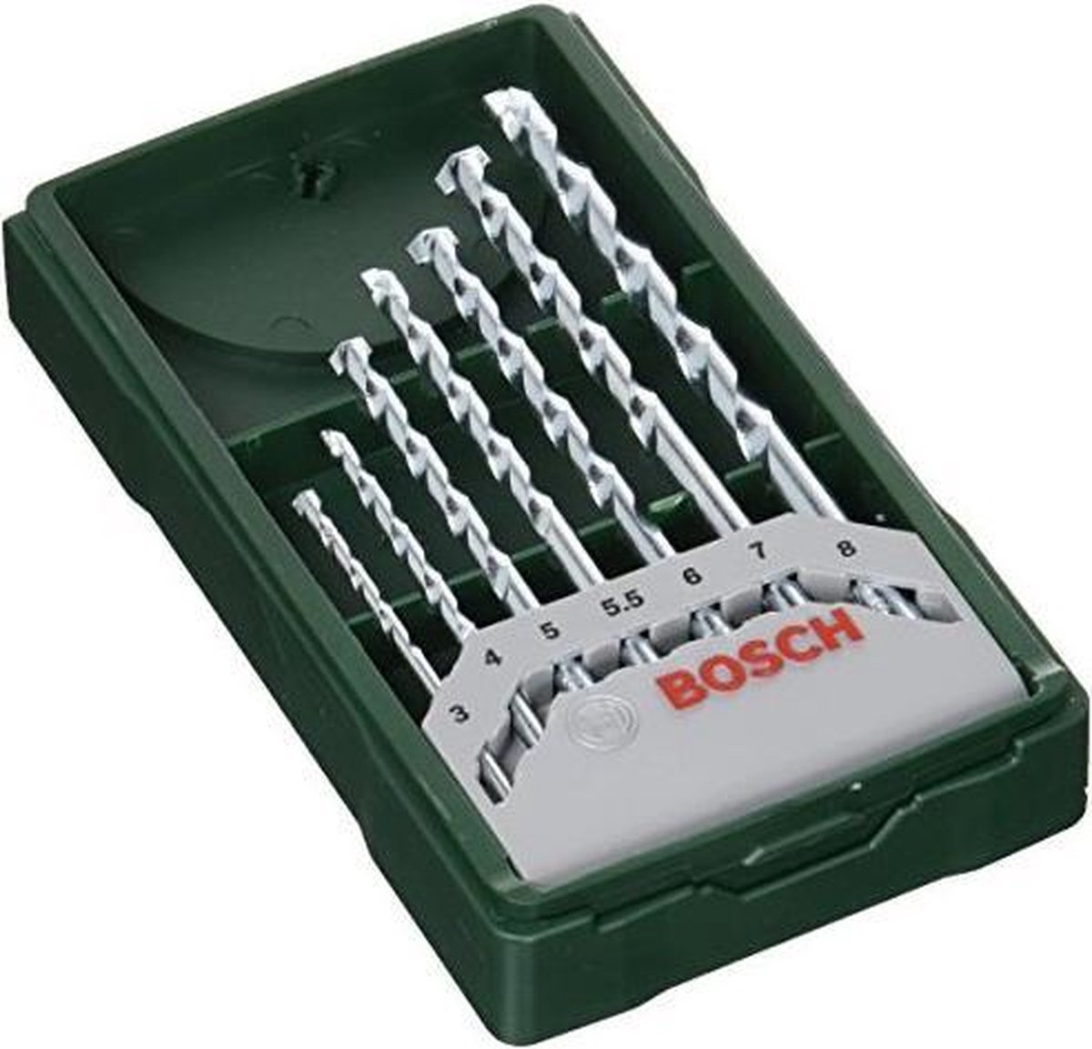 Bosch 7-delige mini-X-Line steenborenset