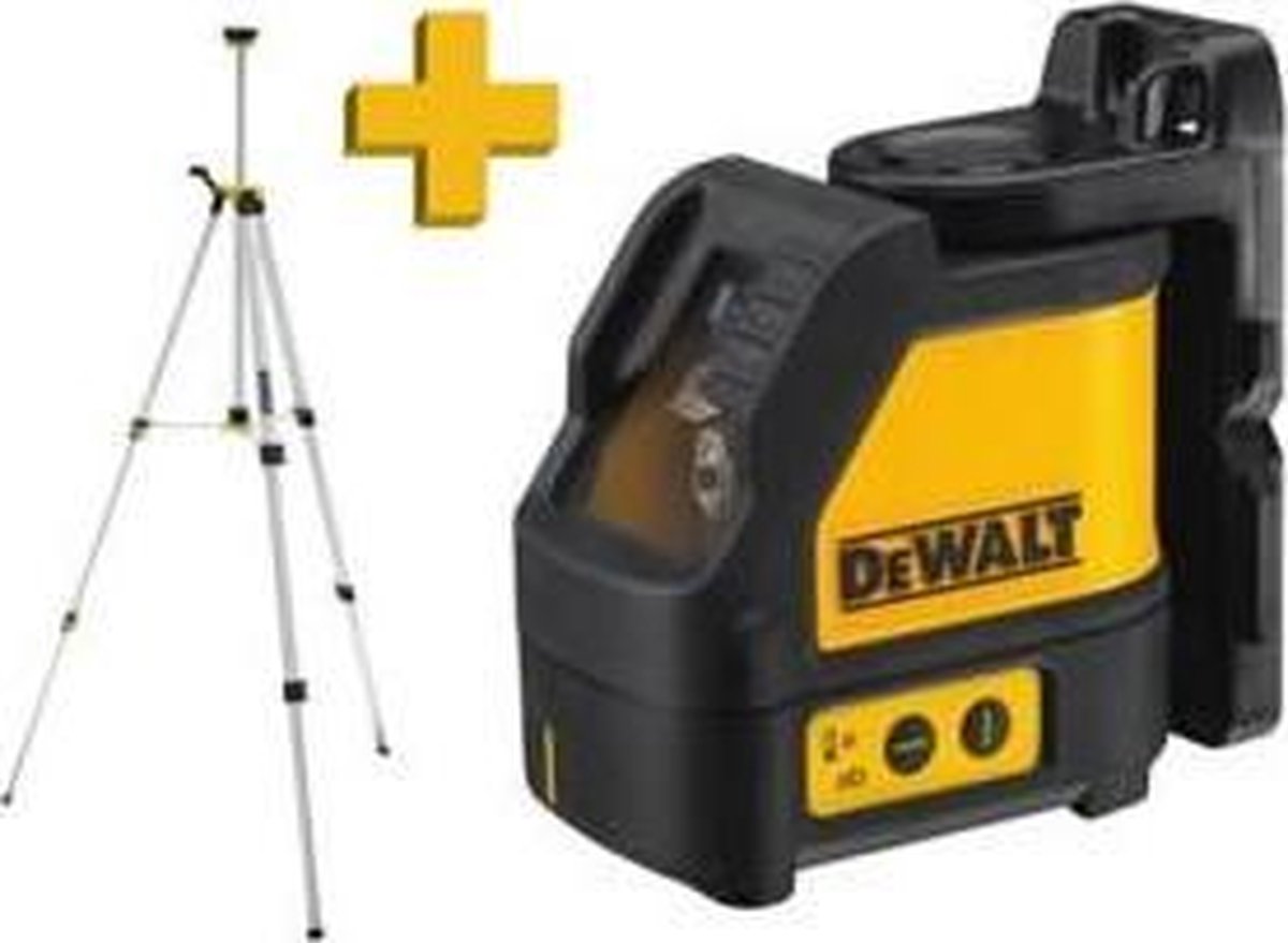DeWalt DW088KTRI kruislijnlaser | + DE0881 statief