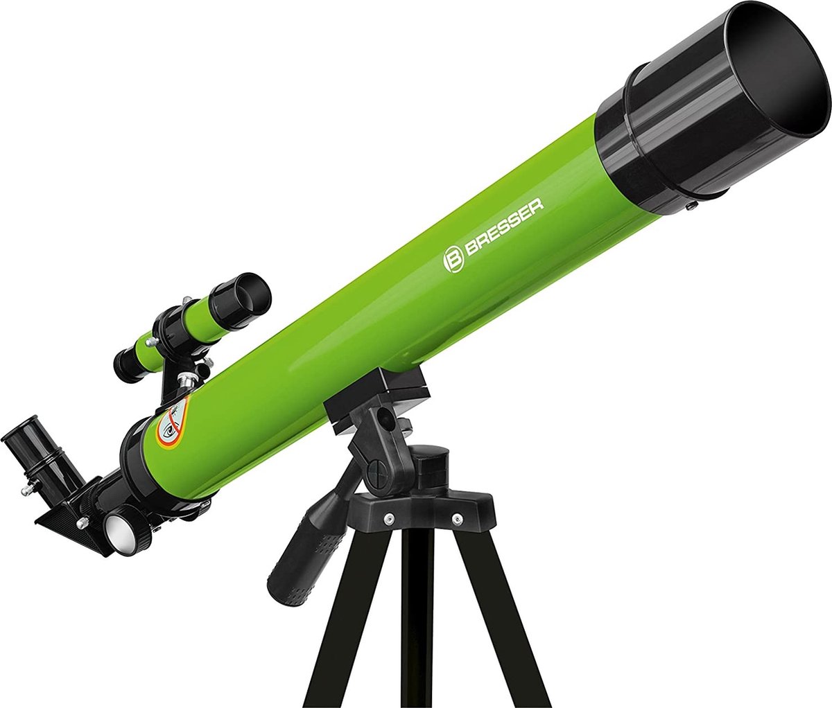 Bresser telescoop 45/600 junior 56 cm aluminium 10 delig - Groen
