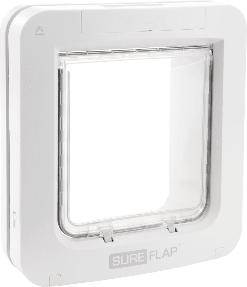 SureFlap Microchip Huisdierluik Connect - Kattenluik - - Wit
