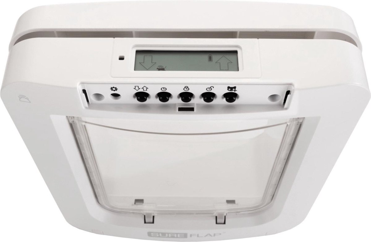SureFlap Microchip Huisdierluik Connect - Kattenluik - - Wit
