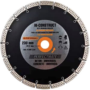 Perfectmate EPU0807 Diamantschijf | Beton en universeel | 125 mm