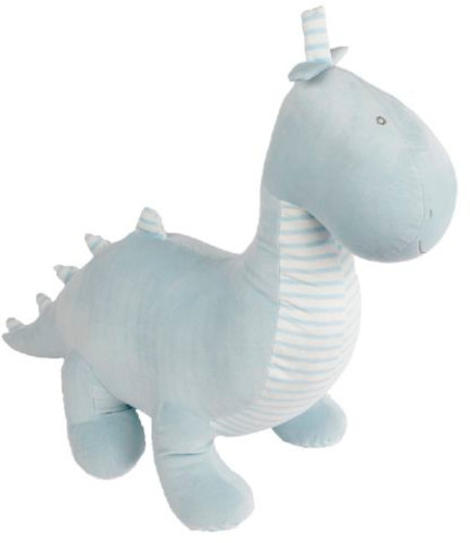 Mini Club dinosaurus junior pluche 35 cm - Blauw