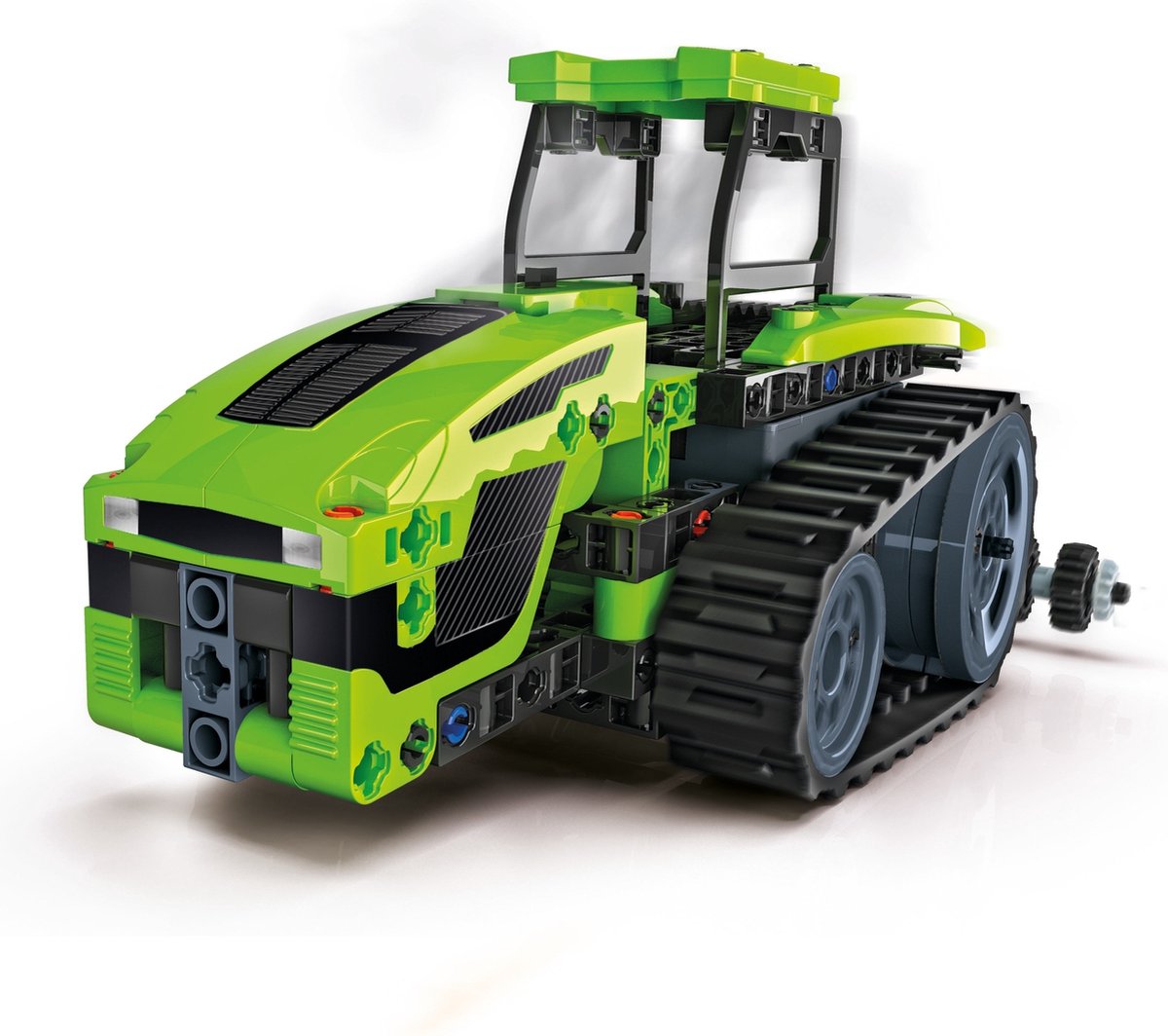 Clementoni bouwpakket rupstractor Mechanics groen 200 delig