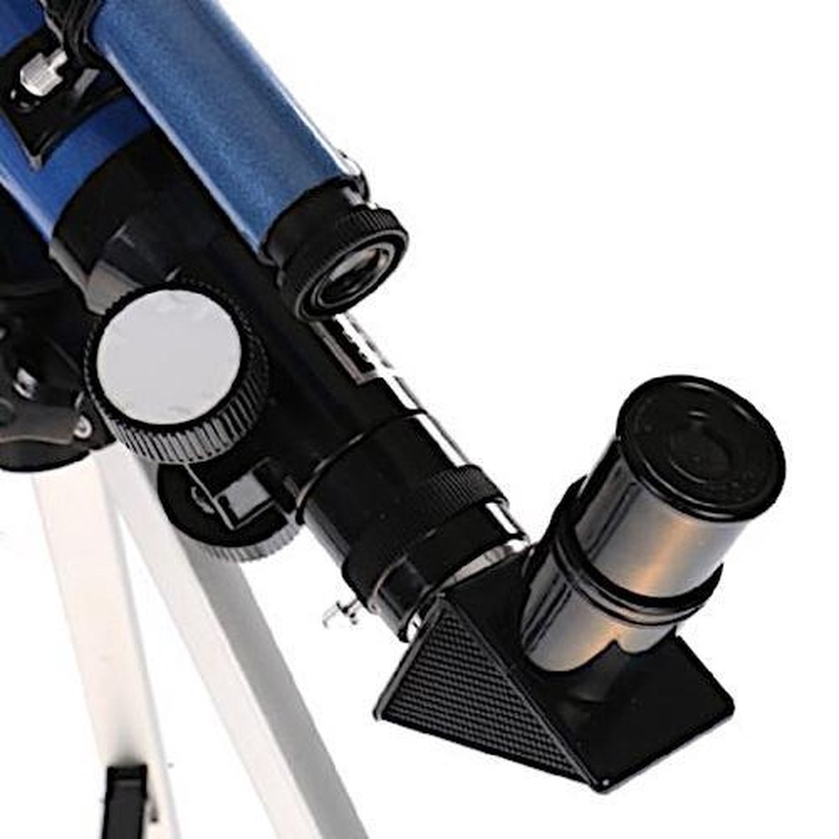 Byomic telescoop junior 40/400 aluminium/blauw - Zwart