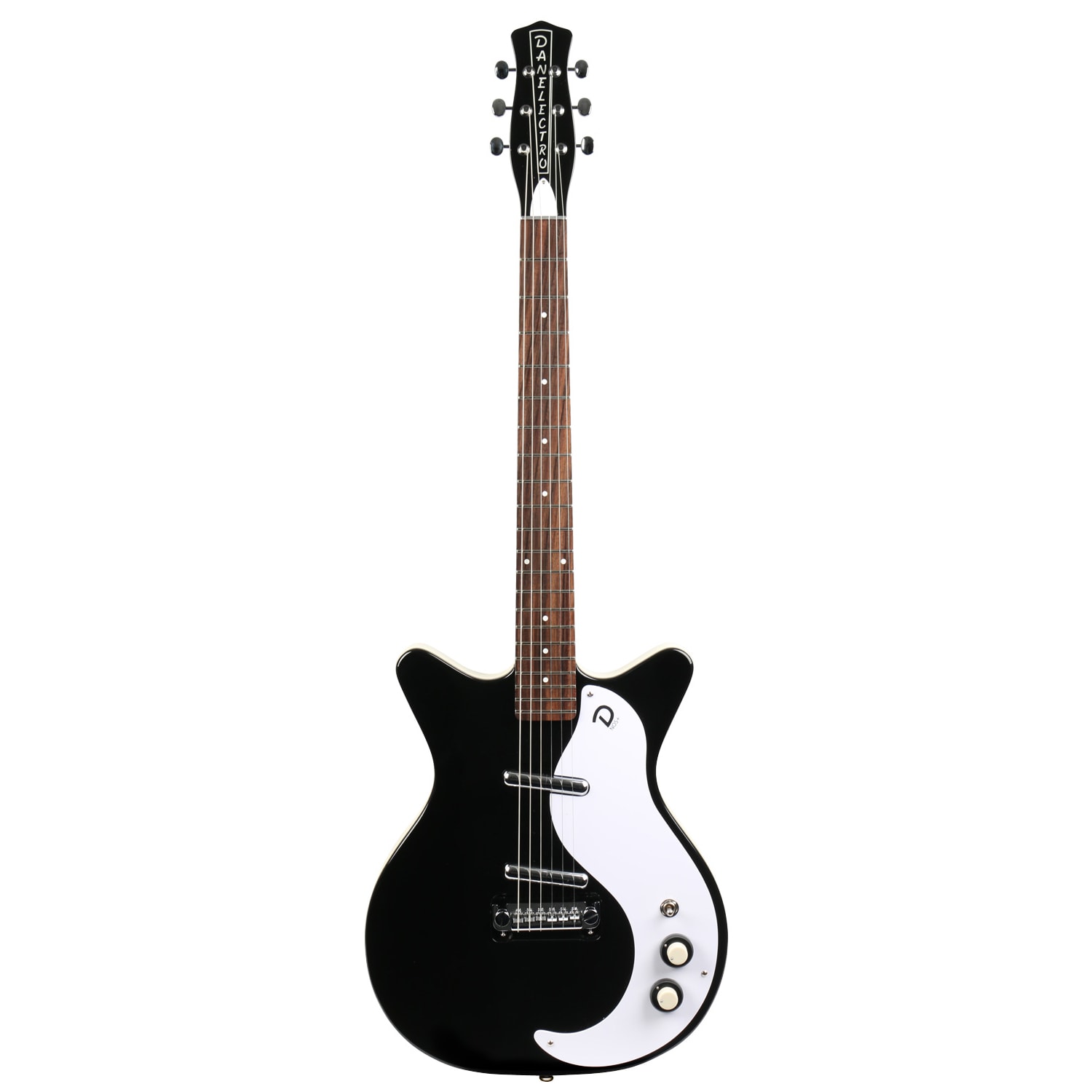 Danelectro DC59 M NOS Back to Black elektrische gitaar