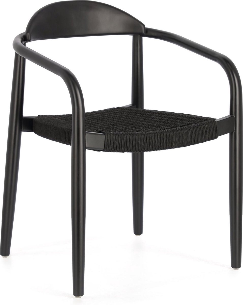 Kave Home Nina Stoel - - Zwart
