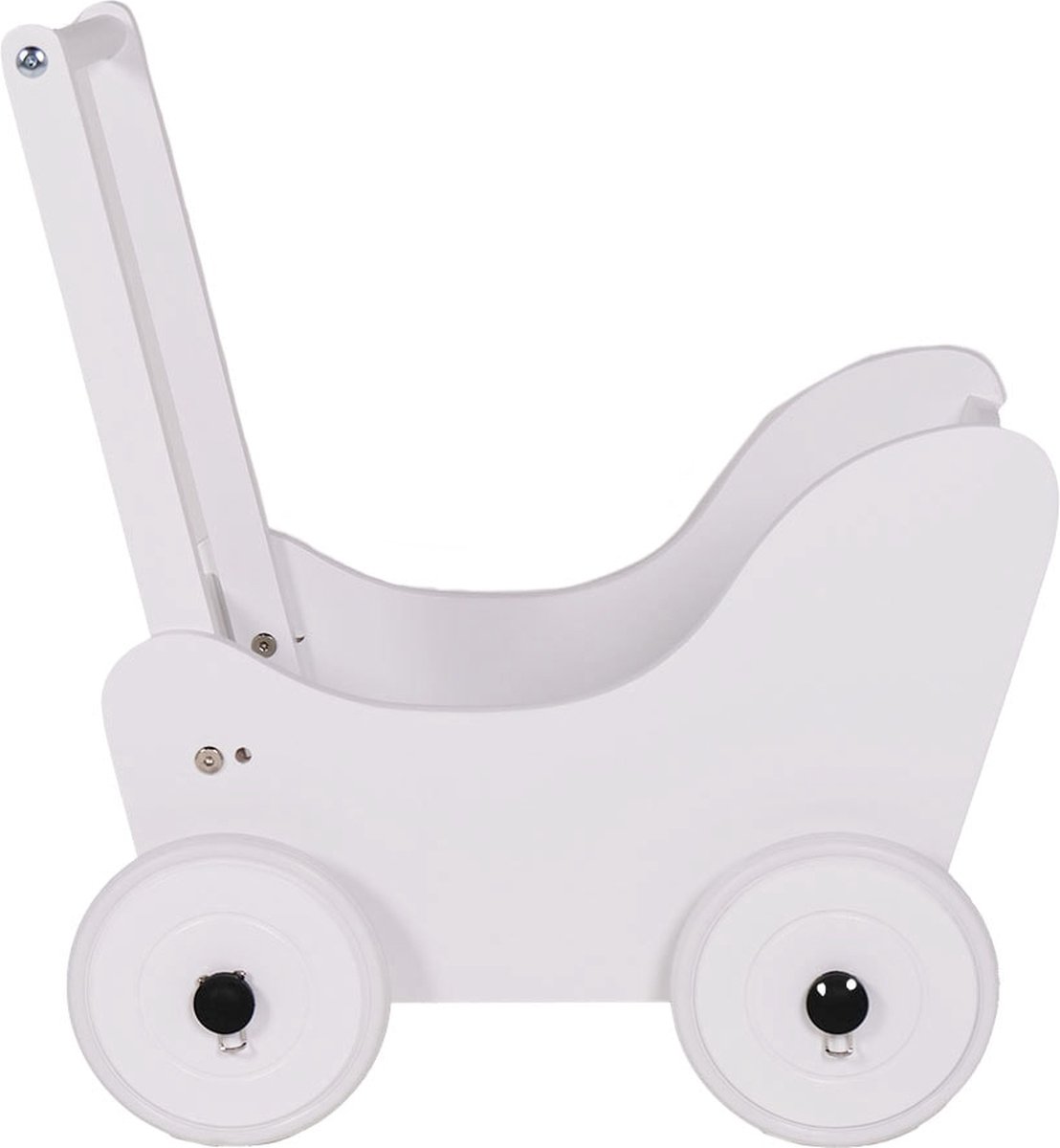 Bandits and Angels - Poppenwagen Little Angel Special White - Wit