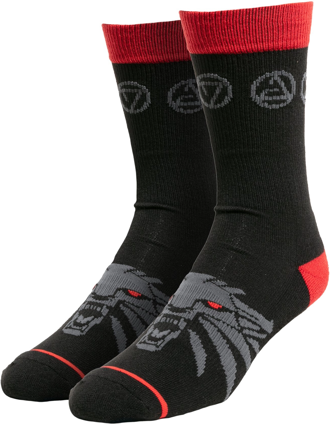 J!NX Thecher 3 - Monster's Bane Socks - Wit