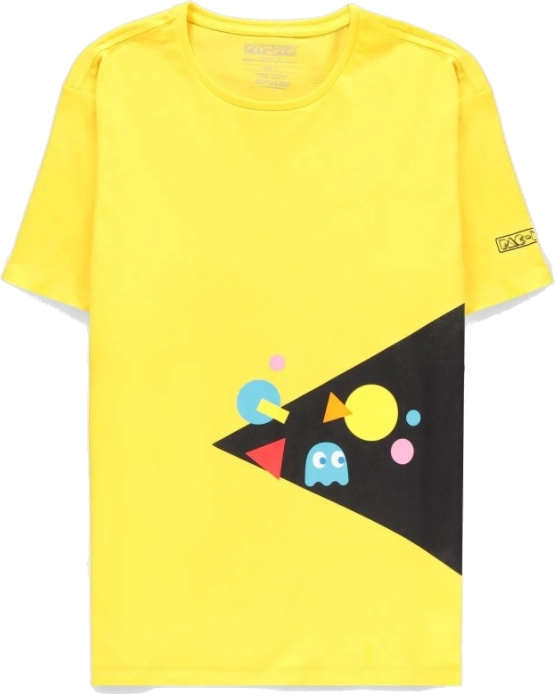 Difuzed Pac-Man Men's Yellow T-shirt