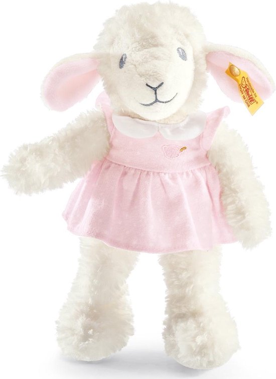 Steiff Knuffel Sweet Dreams Lamb, Pink - 28cm
