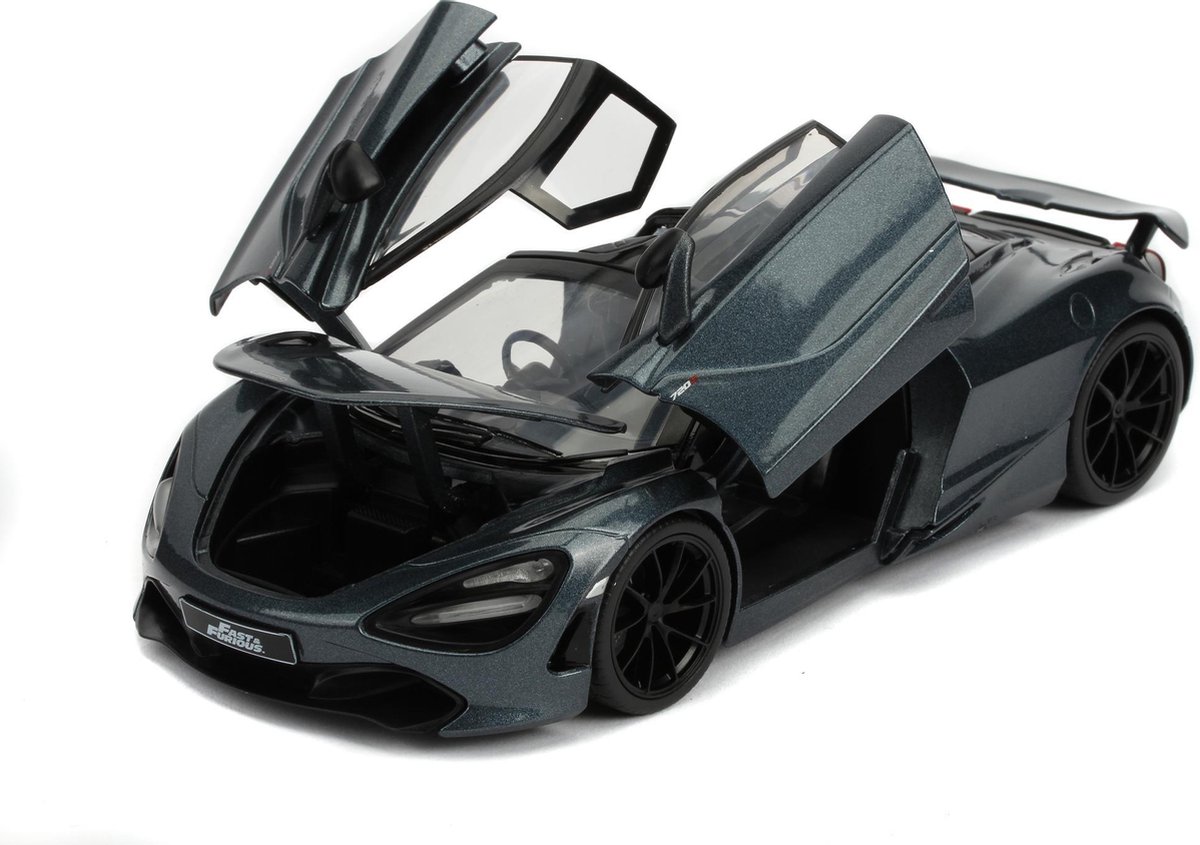 Top1Toys JADA auto Fast & Furious Shaw's McLaren 720S 1:24 die cast - Zwart