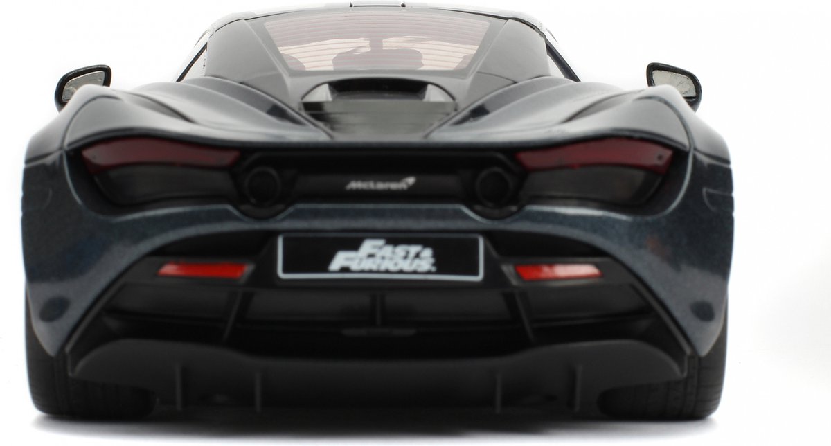 Top1Toys JADA auto Fast & Furious Shaw's McLaren 720S 1:24 die cast - Zwart