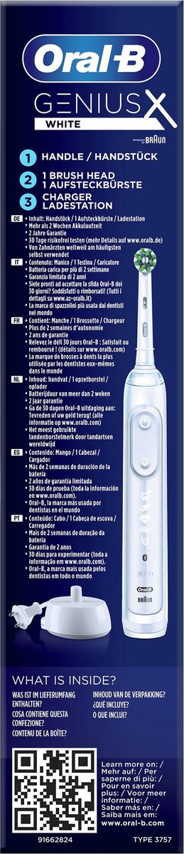Braun Oral-B Genius X - Wit