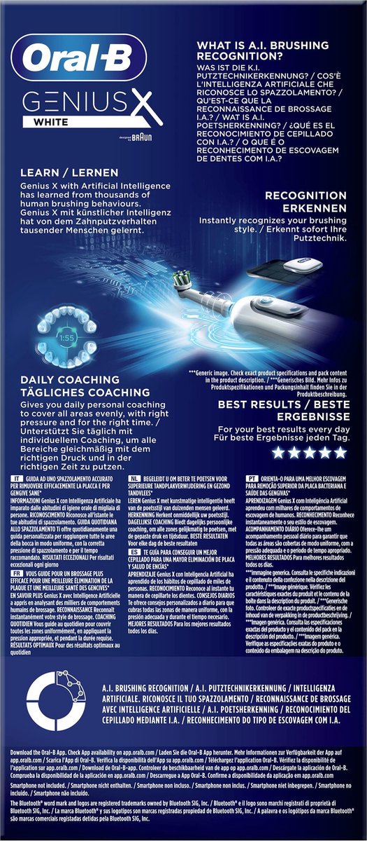 Braun Oral-B Genius X - Wit