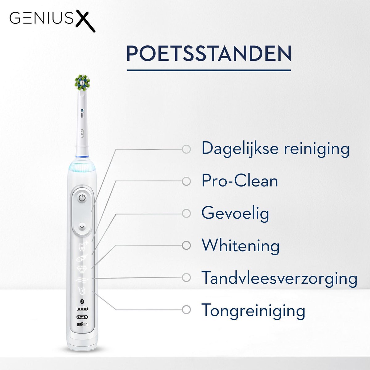 Braun Oral-B Genius X - Wit