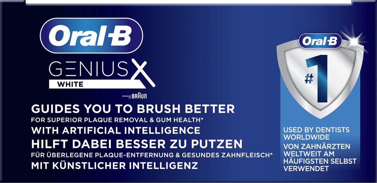 Braun Oral-B Genius X - Wit