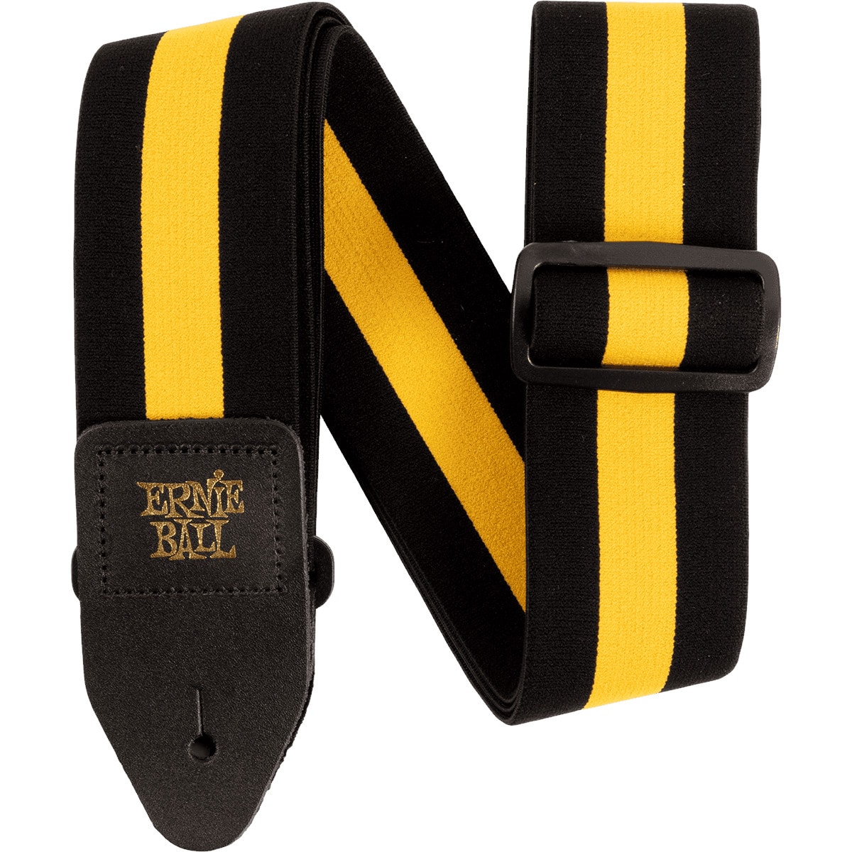 Ernie Ball Stretch Comfort Strap 5328 Racer Yellow gitaarband