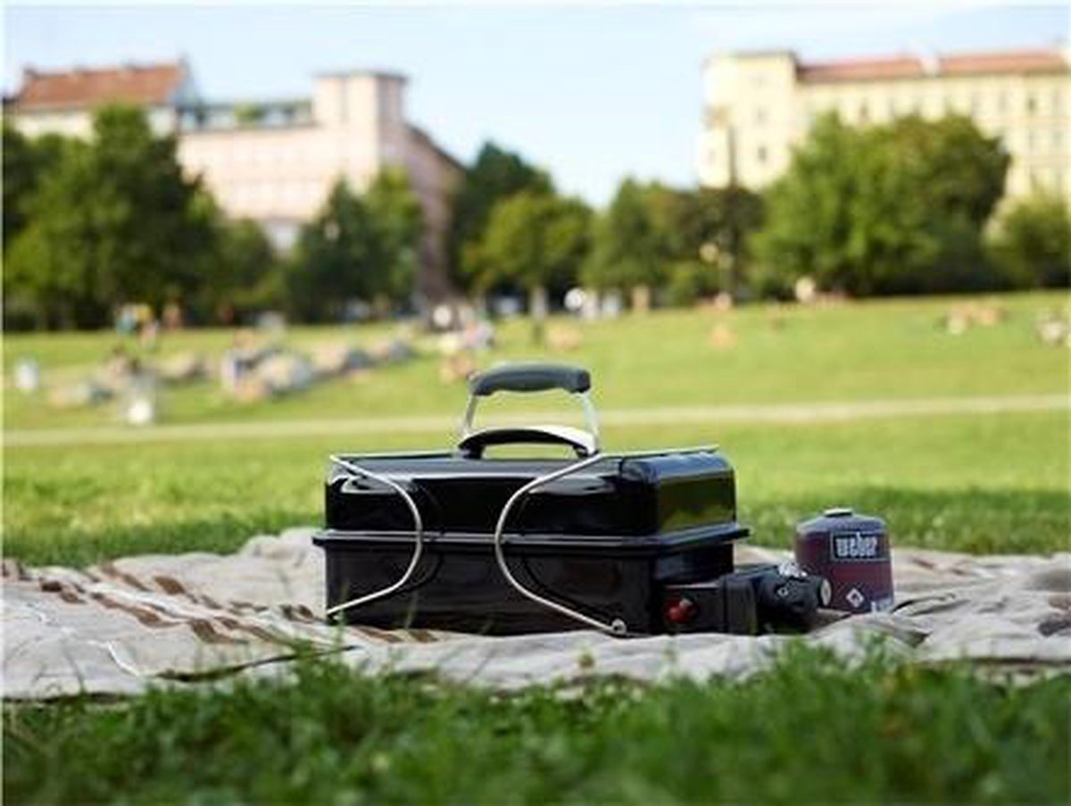 Weber Go-Anywhere Gas - Zwart