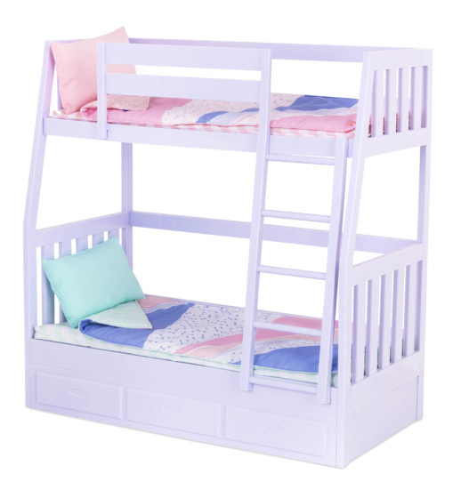 Our Generation stapelbed Dream Bunks lila 7 delig