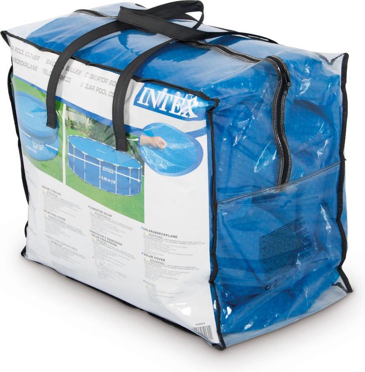 Intex afdekzeil zwembad isolerend 549 x 274 cm vinyl - Blauw