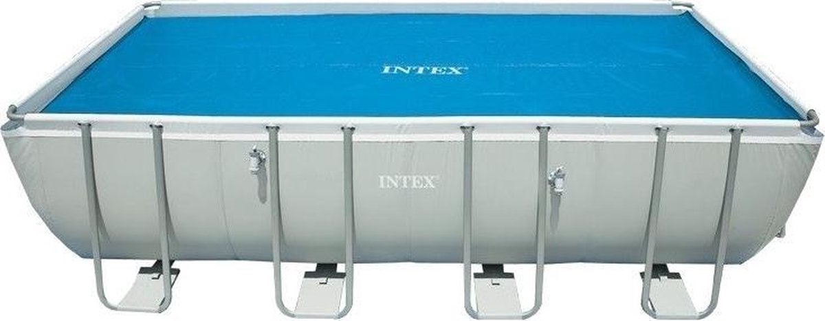 Intex afdekzeil zwembad isolerend 549 x 274 cm vinyl - Blauw