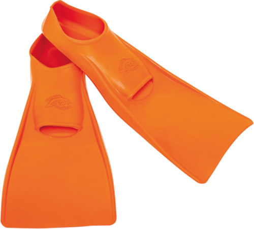 Flipper SwimSafe zwemvliezen rubber maat 36 37 - Oranje
