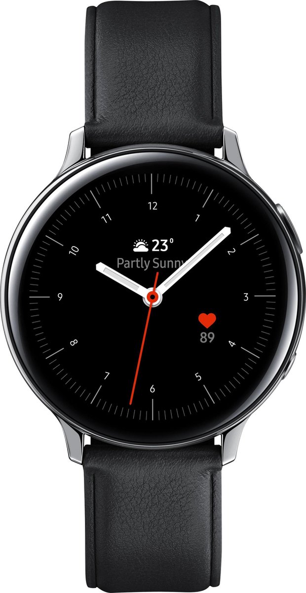 Samsung Galaxy Watch Active2 Fashion 44 mm/Zilver - Zwart