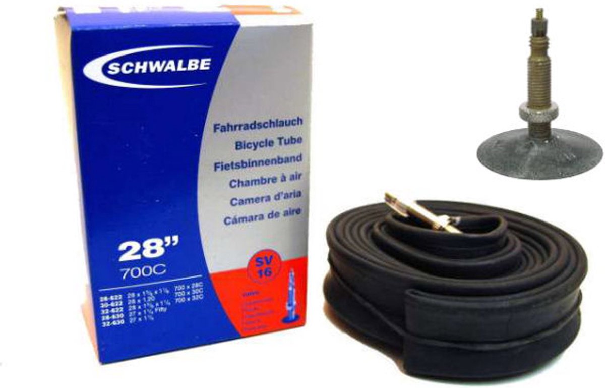Schwalbe Binnenband 27/28 X 1.10/1.25 (28/32-622/630) Fv 40 Mm - Zwart