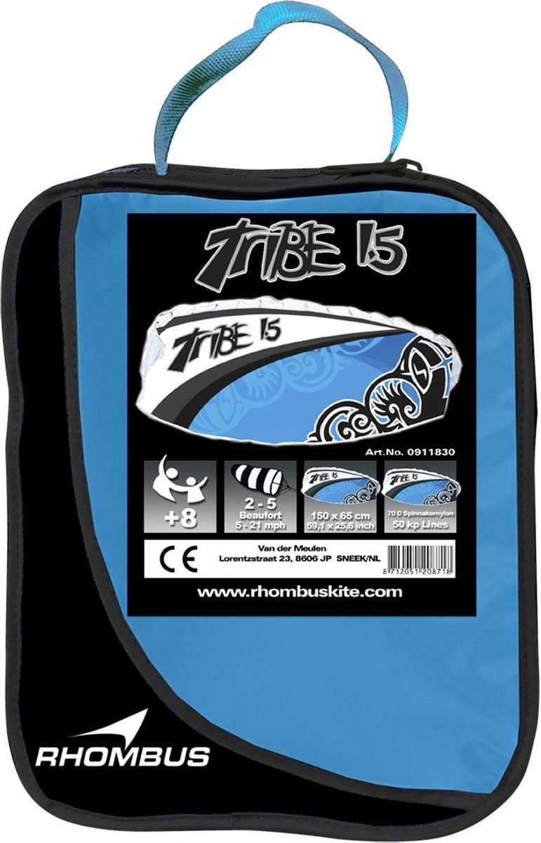 Rhombus Tribe 1.5 Matrasvlieger - Blauw