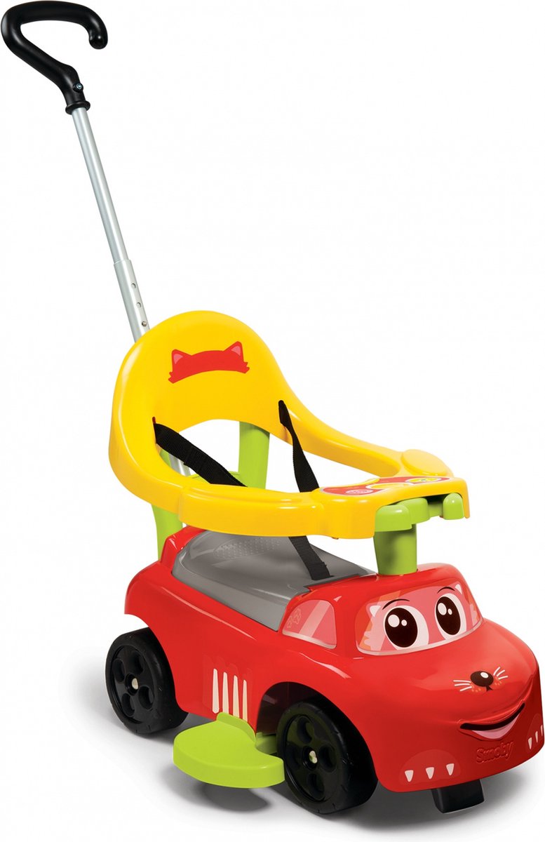 Smoby 4-in-1 Evolutive Rocker Carrier - Gemengd - Rood