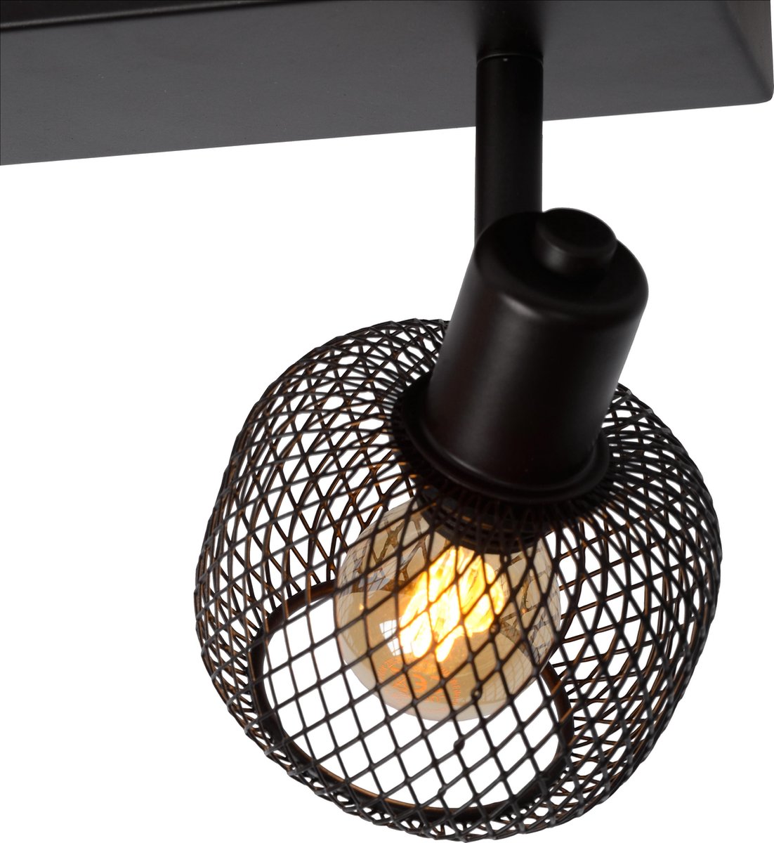 Lucide Maren Plafondspot 2x E14 - Zwart