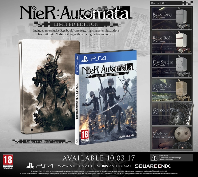 Square Enix Nier Automata - Steelbook Edition