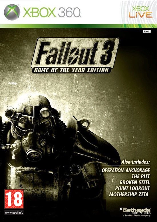 Bethesda Fallout 3 Game of the Year