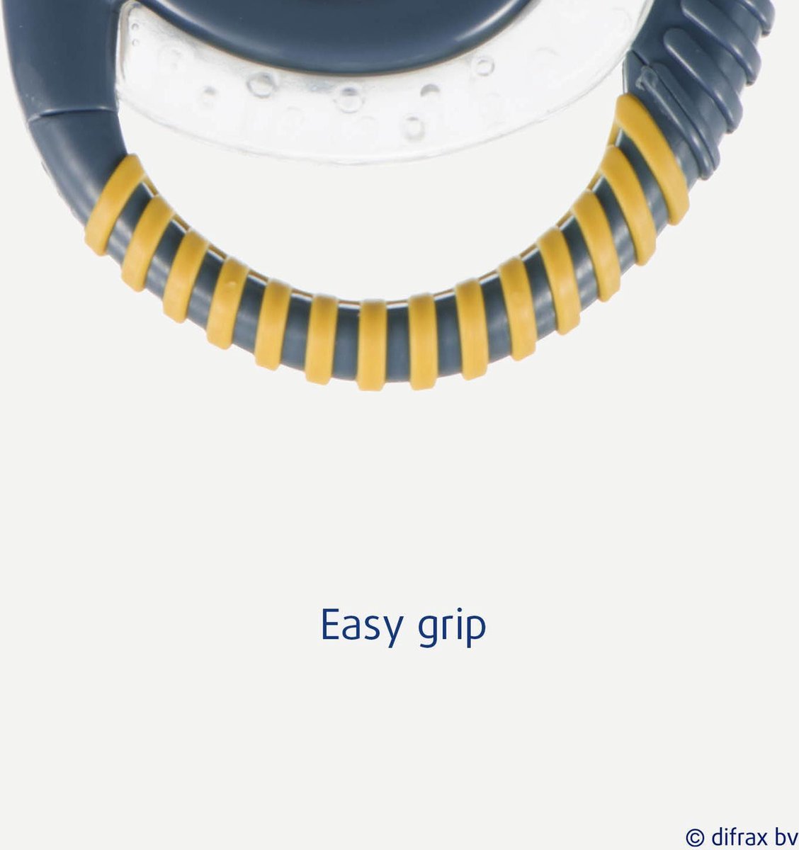 Difrax Bijtring Combi Koel Junior 3m+ Donker - Blauw