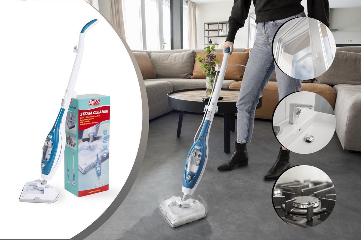 Umuzi Cleaning Luxe Stoomreiniger - 1300 Watt