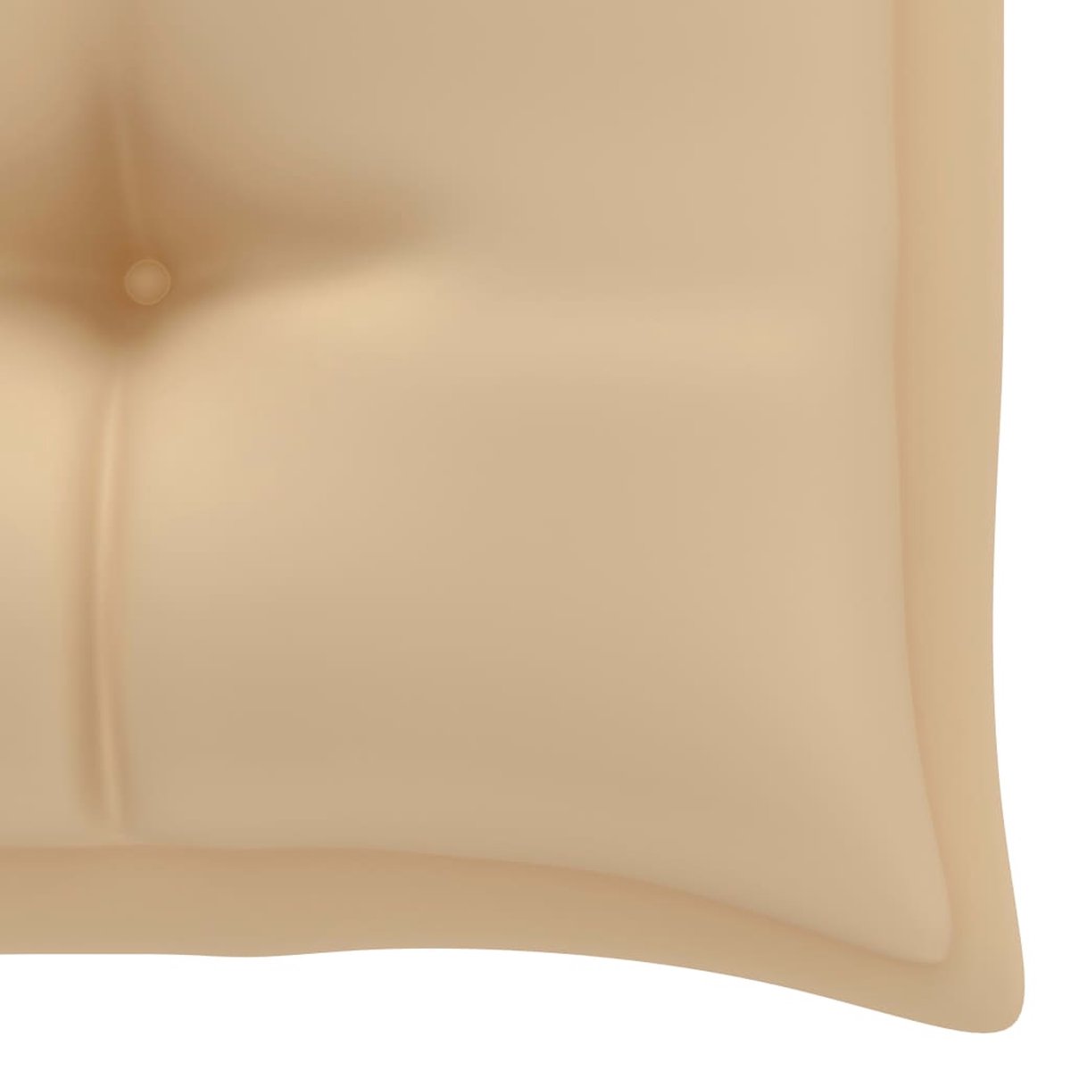Vidaxl Schommelbank 2-zits Met Palmbladeren En Kussen 202 Cm Bamboe - Beige