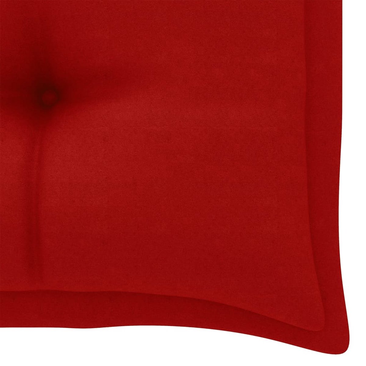 Vidaxl Schommelbank 2-zits Met Palmbladeren En Kussen 202 Cm Bamboe - Rood