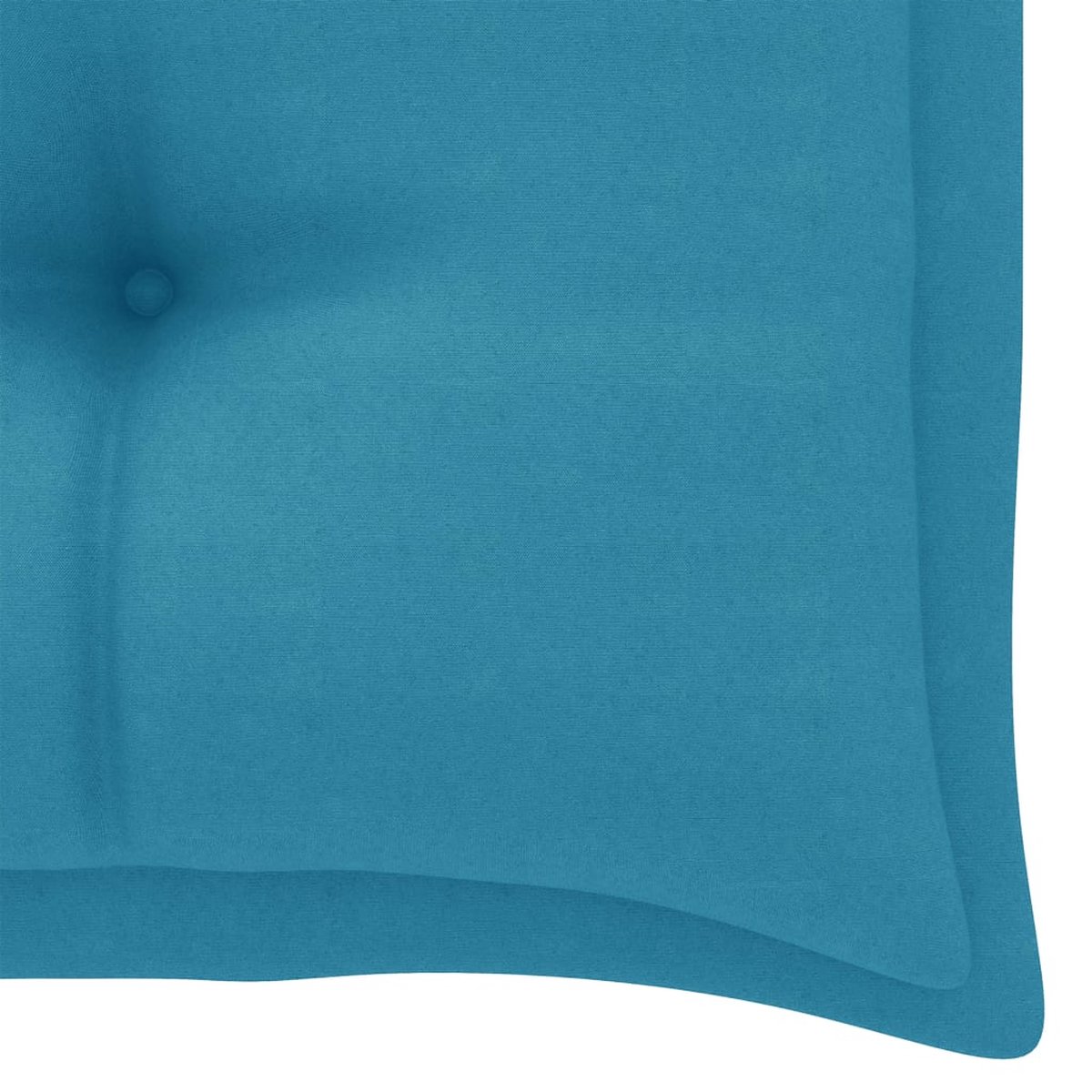Vidaxl Schommelbank 2-zits Met Palmbladeren En Kussen 202 Cm Bamboe - Blauw